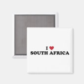 I Liebe Südafrika Magnet (Vorderseite/Rückseite)