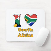 I Liebe Südafrika Mousepad (Mit Mouse)