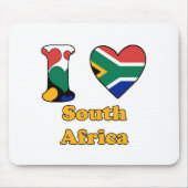 I Liebe Südafrika Mousepad (Vorne)