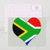 I Liebe Südafrika Postkarte (Vorne/Hinten)