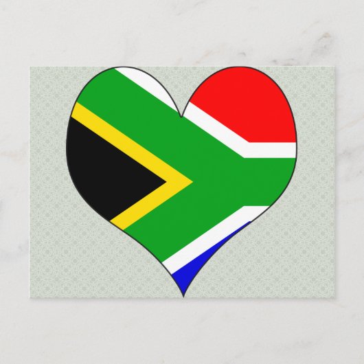 I Liebe Südafrika Postkarte (Vorderseite)