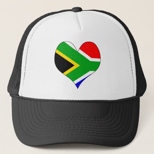 I Liebe Südafrika Truckerkappe (Vorderseite)