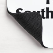 I Liebe Südafrikanische Flagge Mousepad (Ecke)