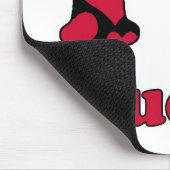 I Liebe Sudan Mousepad (Ecke)