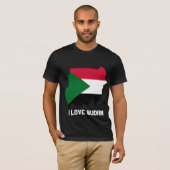 I LIEBE SUDAN T-Shirt (Vorne ganz)
