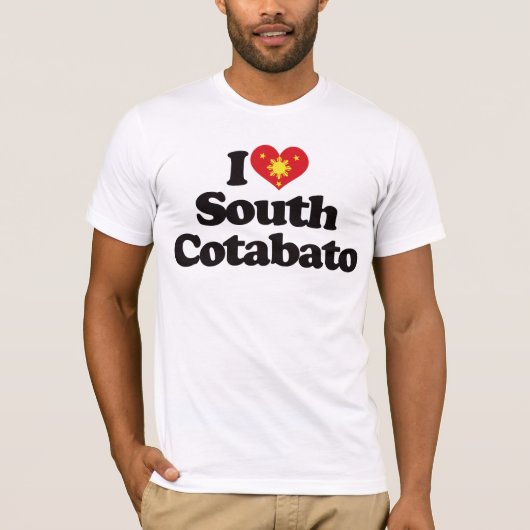 I Liebe Südcotabato T-Shirt (Vorderseite)