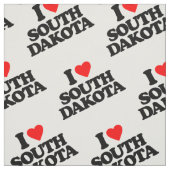 I LIEBE SÜDDAKOTA STOFF (Muster)