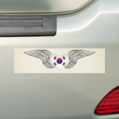 I Liebe Südkorea - Flügel Autoaufkleber (Auf Auto)