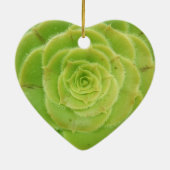 I Liebe Sukkulationen Keramik Ornament (Hinten)