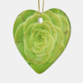 I Liebe Sukkulationen Keramik Ornament (Links)