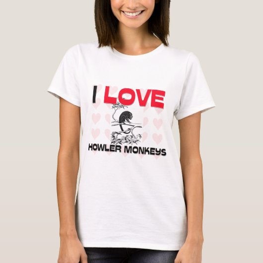 I Liebe-Summer-Affen T-Shirt (Vorderseite)