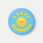 I Liebe Summer Magnet (Vorne)