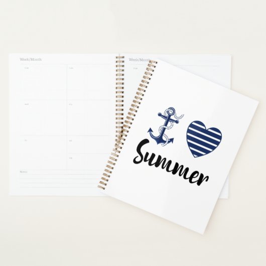 I Liebe Summer Notebook Planer (Anzeige)