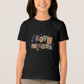 I Liebe Summer Tri-Blend Shirt (Vorderseite)