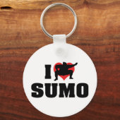 I Liebe Sumo Schlüsselanhänger (Vorderseite)