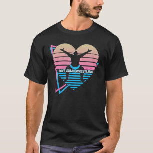 I Liebe Sumo Wrestling Sumo Wrestler Japanisch T-Shirt