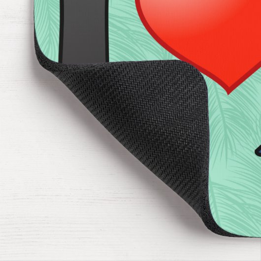 I Liebe Sun Conures Mousepad (Ecke)