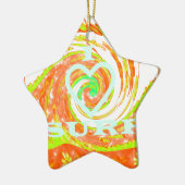 I Liebe Surf: Schönes Blumengestein mit Cooler Tex Keramikornament (Links)