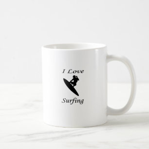 I Liebe Surfen Kaffeetasse