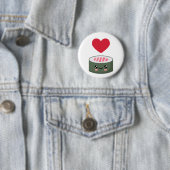 I Liebe Sushi Button (Beispiel)
