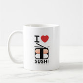 I Liebe-Sushi Kaffeetasse (Links)