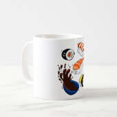 I Liebe Sushi Kaffeetasse (Vorderseite Links)