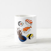 I Liebe Sushi Kaffeetasse (Mittel)