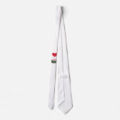 I Liebe Sushi Krawatte (Rückseite)