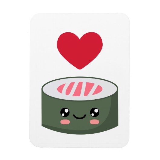 I Liebe Sushi Magnet (Vertikal)