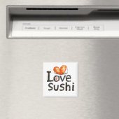 I Liebe Sushi Magnet (In Situ (Geschirrspüler))