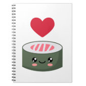 I Liebe Sushi Notizblock (Vorderseite)