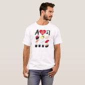 I Liebe-Sushi T-Shirt (Vorne ganz)