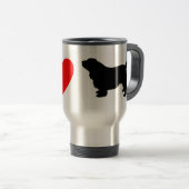 I Liebe-Sussex-Spaniels-Reise-Tasse Reisebecher (VorderseiteRechts)