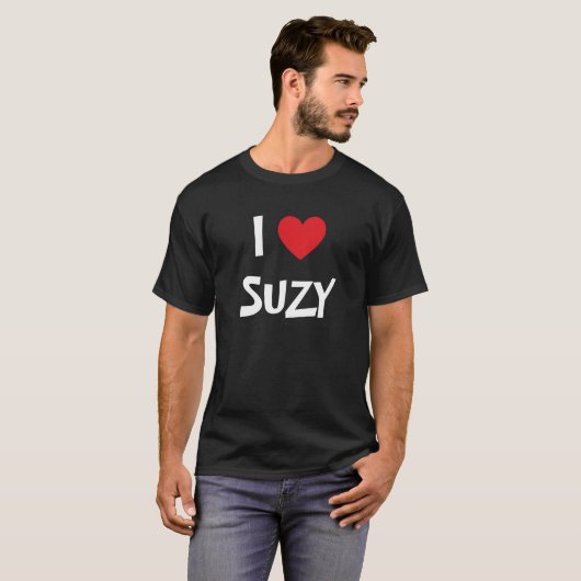 I Liebe Suzy T-Shirt (Vorne ganz)