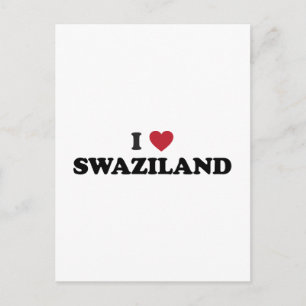 I Liebe Swasiland Postkarte