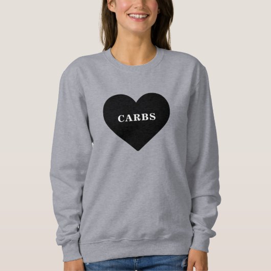 I LIEBE SWEATSHIRT (Vorderseite)