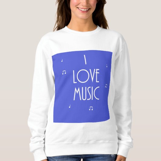 i LIEBE Sweatshirt (Vorderseite)