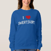 I Liebe Sweatshirts T - Shirt (Vorderseite)