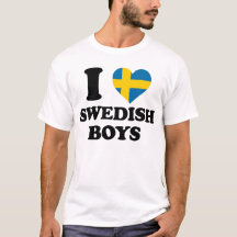 I Liebe Swedish Boys Fun Sweden Flag Herzdesign