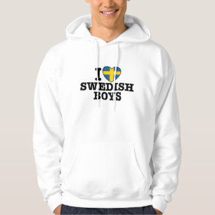I Liebe Swedish Boys Hoodie