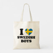 I Liebe Swedish Boys Tragetasche (Rückseite)