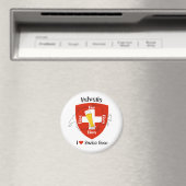 I Liebe Swiss Beer Magnet (In Situ (Geschirrspüler))