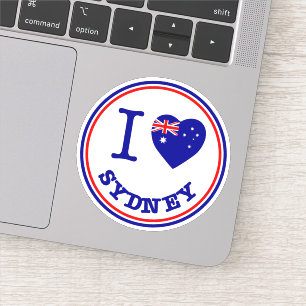 I Liebe Sydney Aufkleber