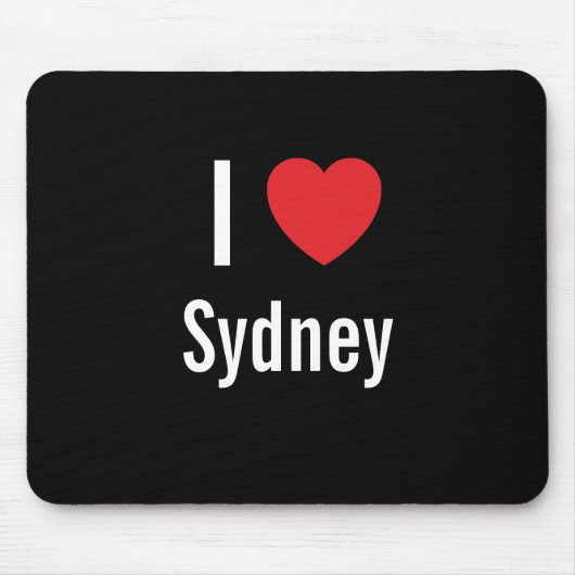 I Liebe Sydney Mousepad (Vorne)