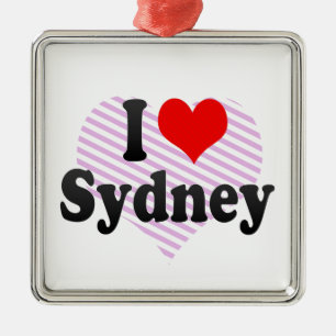 I Liebe Sydney Ornament Aus Metall