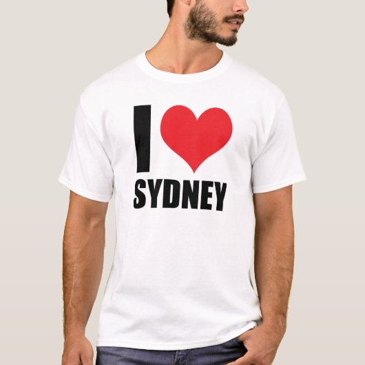 I Liebe Sydney T-Shirt (Vorderseite)
