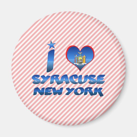 I Liebe Syrakus, New York Magnet (Vorne)