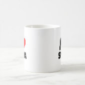 I Liebe Syrien س ر ي ا Kaffeetasse (Mittel)
