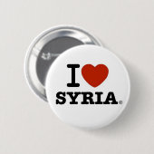 I Liebe Syrien Button (Vorne & Hinten)