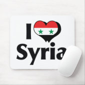 I Liebe Syrien-Flagge Mousepad (Mit Mouse)